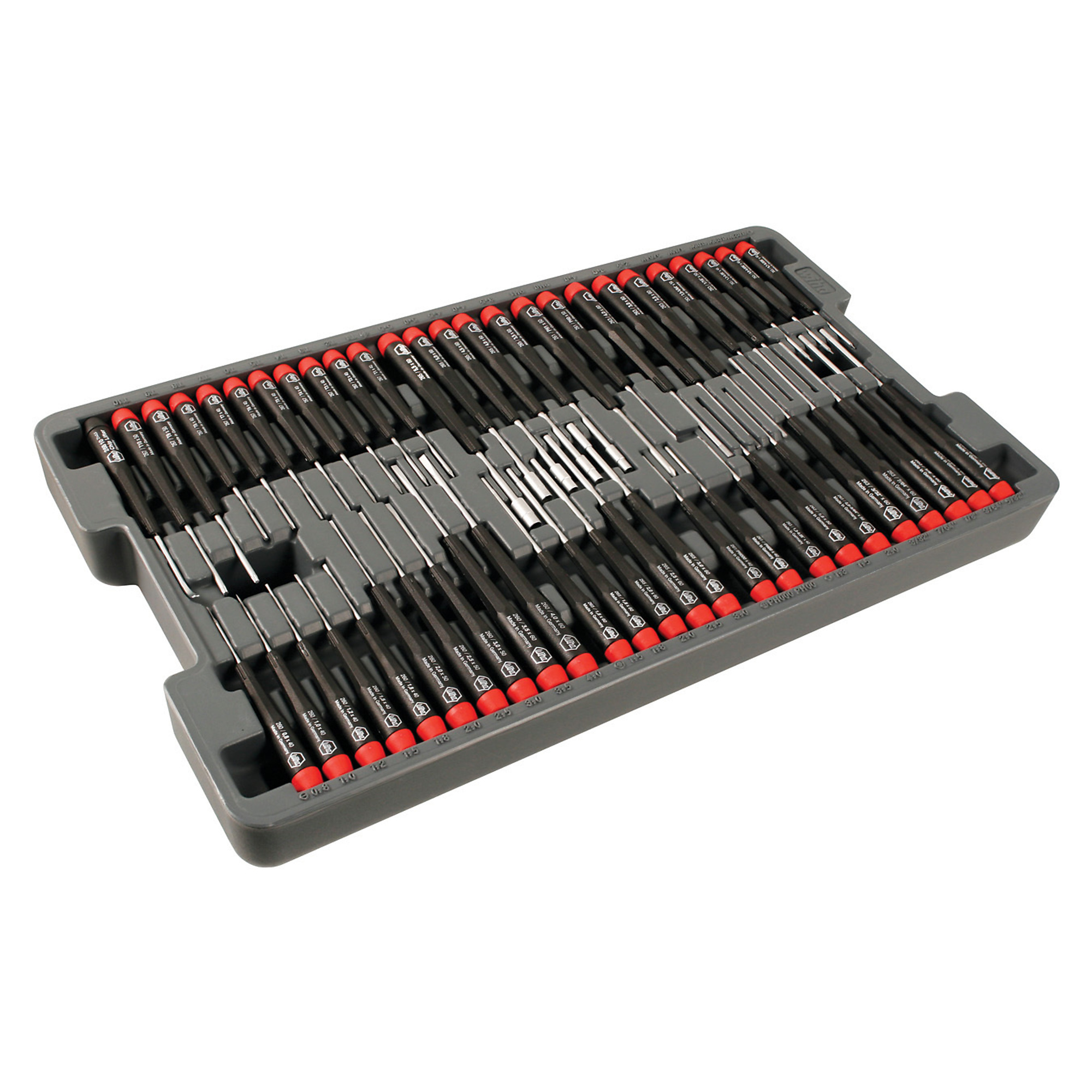 Wiha Tools 51 Piece Precision Screwdriver Tray Set, Model #92191